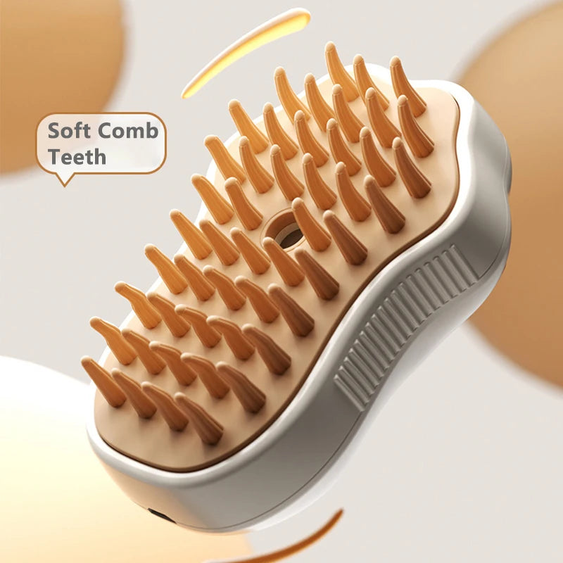 3 in 1 Steam Pet Brush
